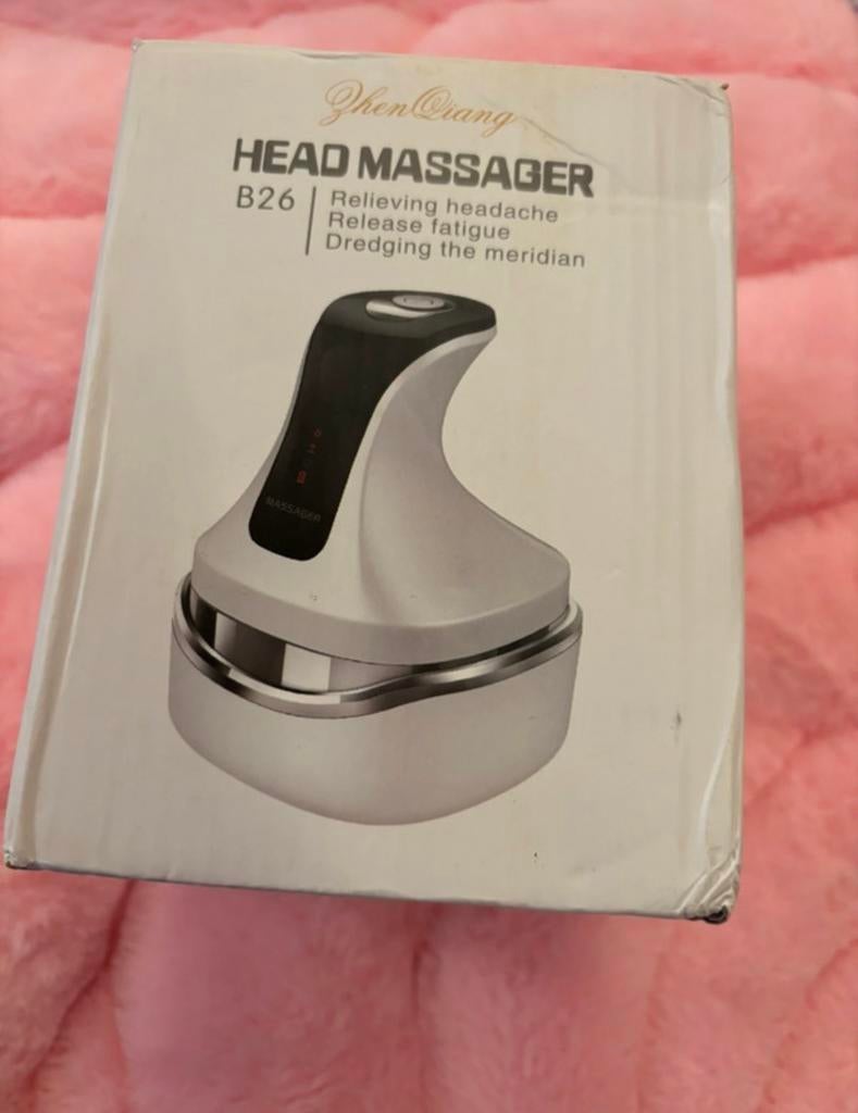Hoofdmassage apparaat met infrarood, Sport en Fitness, Massageproducten, Ophalen of Verzenden, Zo goed als nieuw, Apparaat