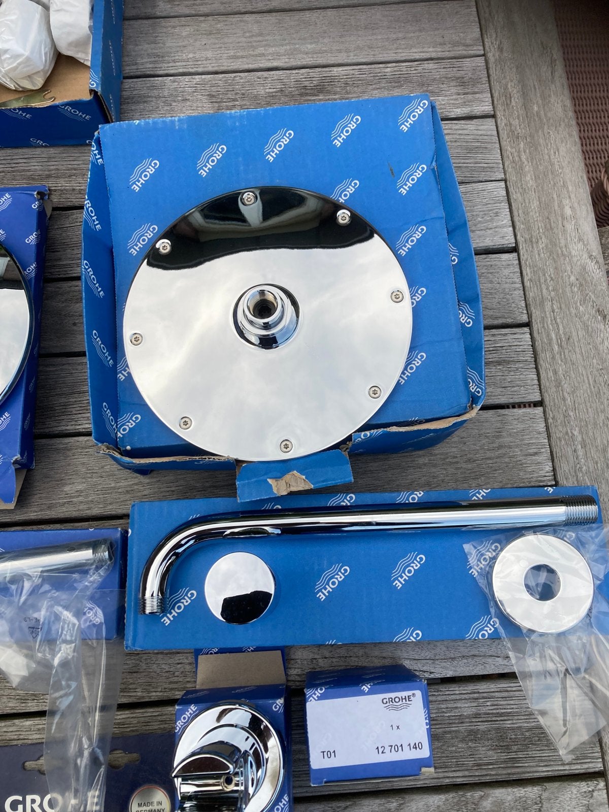 Grohe onderdelen, Ophalen of Verzenden, Nieuw, Chroom, Douche