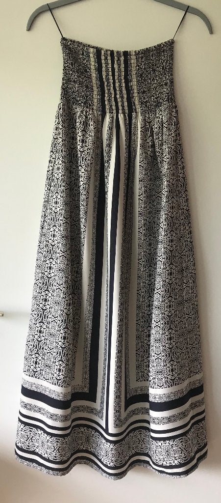 Atmosphere strapless jurk zwart/wit maat 38, Maat 38/40 (M), Atmosphere, Wit, Nieuw