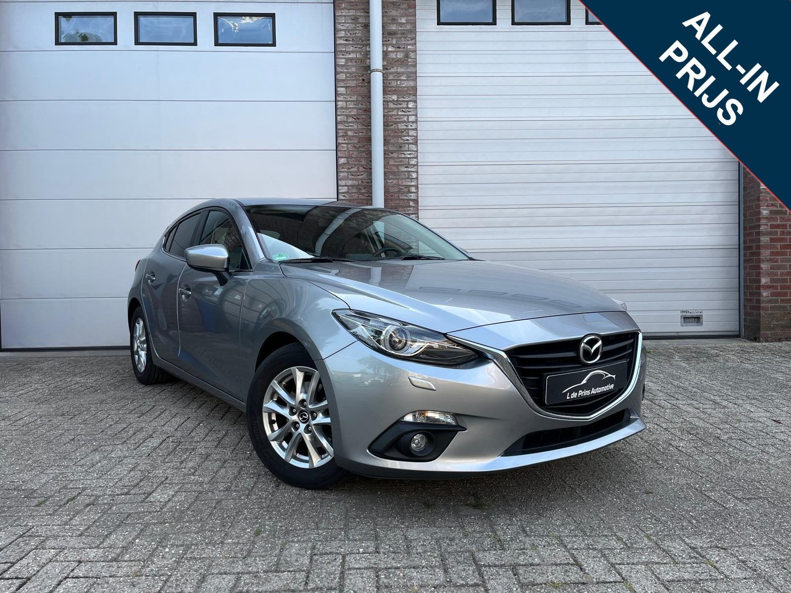 Mazda 3 2.0 Centre-Line Dealer oh/nette auto/Garantie, Auto's, Voorwielaandrijving, 1998 cc, Stof, Gebruikt