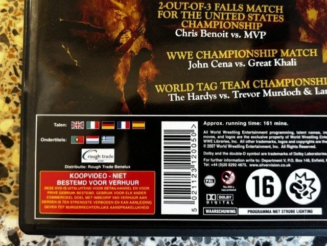WWE Judgment Day 2007, Engels, Nederlands, Overige typen, Ophalen of Verzenden