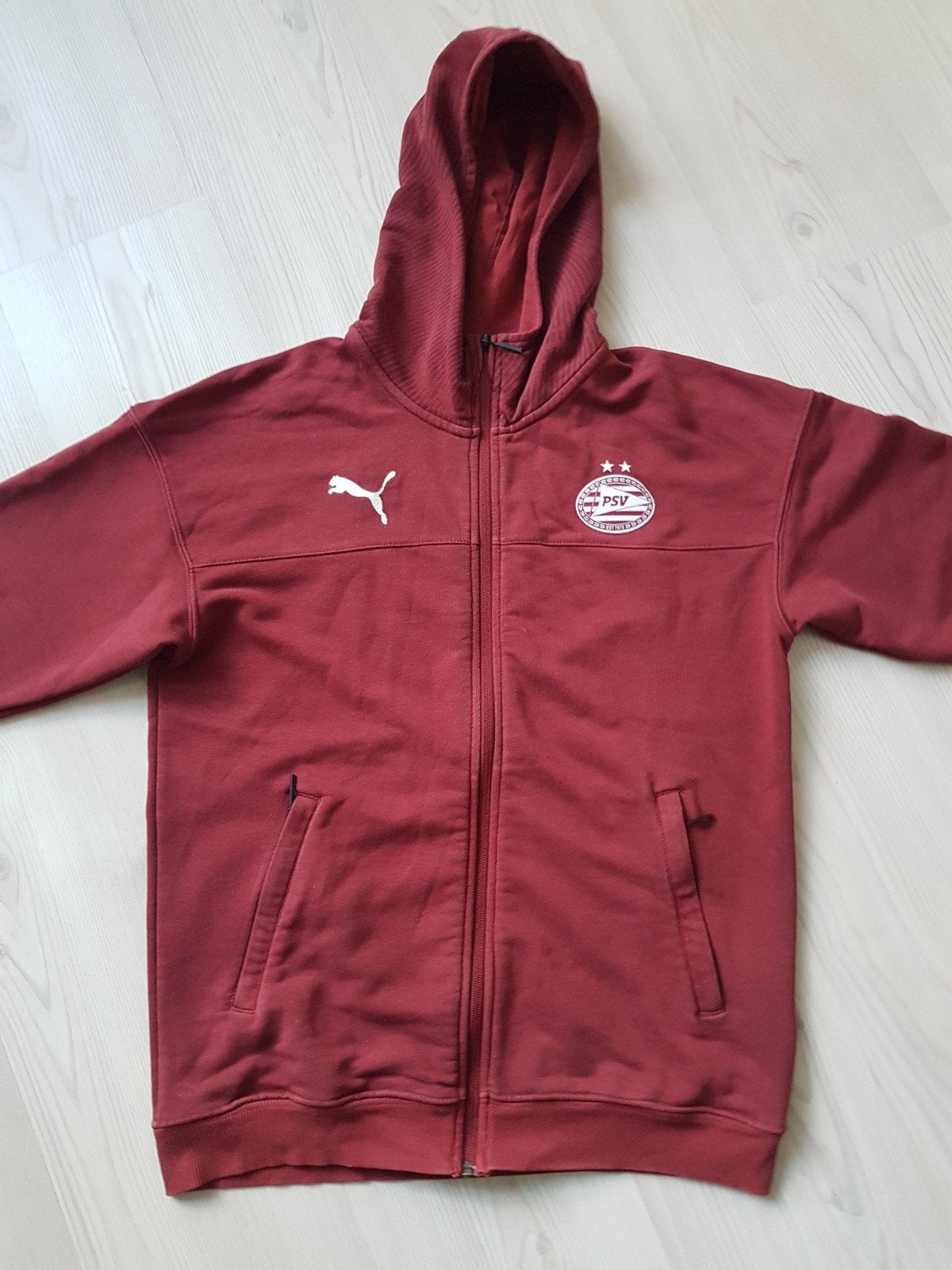 PSV heren casual vest in size small, Ophalen of Verzenden, Zo goed als nieuw, Maat 46 (S) of kleiner, Blauw