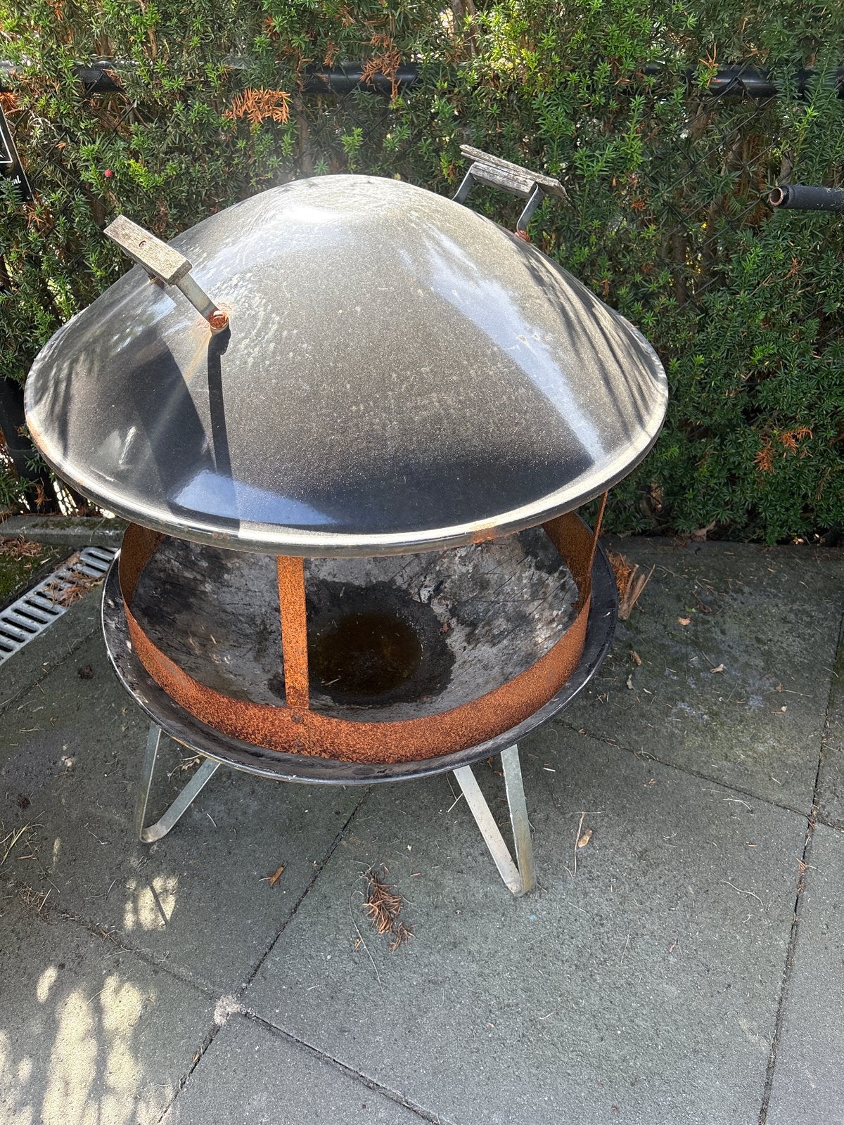 Weber Vuurkorf - Gezellige warmte voor uw tuin, Ophalen of Verzenden, Gebruikt, Vuurkorf
