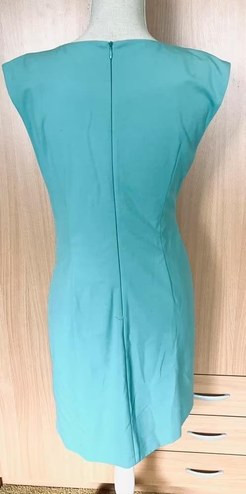 Steps turquoise kleur jurk maat 38, Kleding | Dames, Jurken, Maat 38/40 (M), Overige kleuren, Ophalen of Verzenden, Zo goed als nieuw
