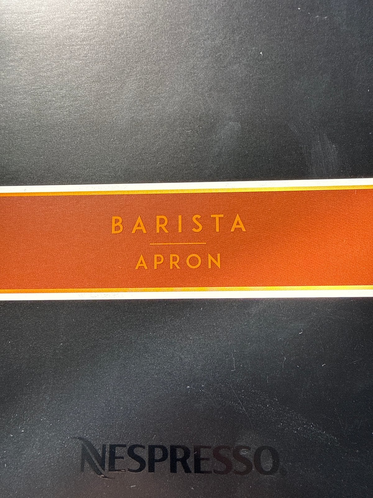 2x Nespresso Barista Schort - Nieuw, Ophalen, Overige typen, Nieuw, Meerkleurig