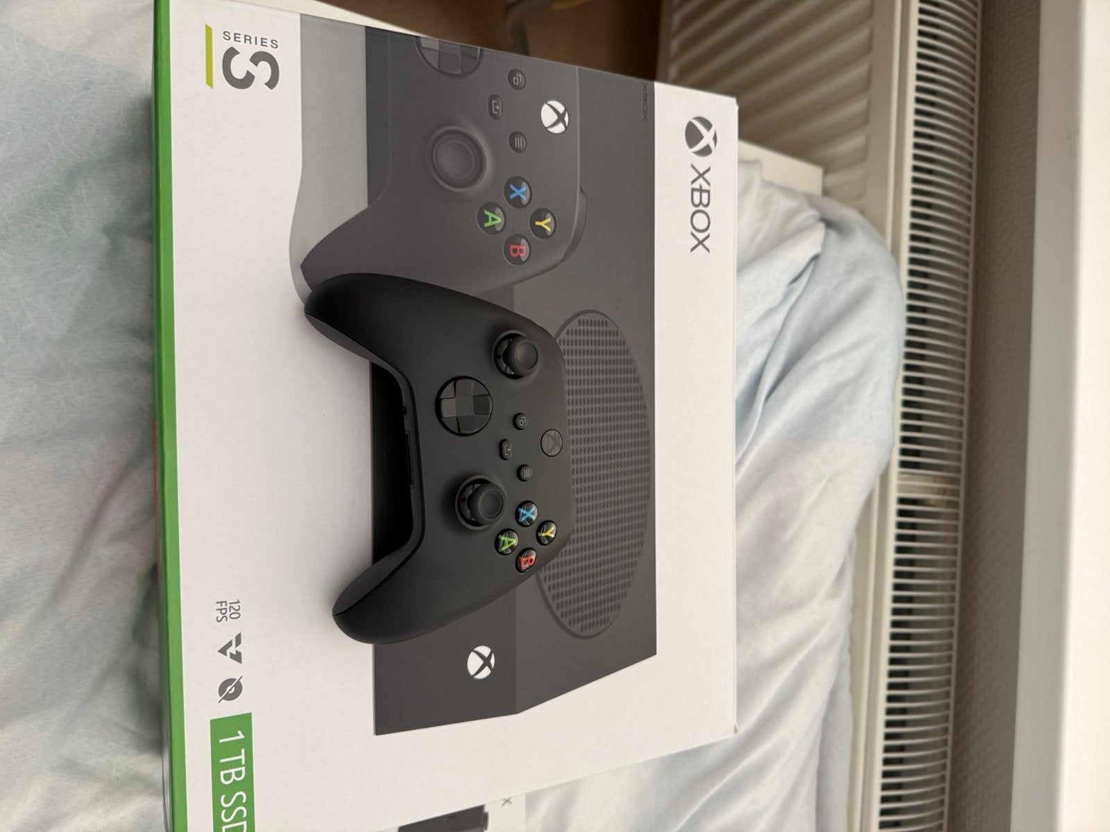 Xbox serie S 1 TB zwart te koop, Verzenden, Zo goed als nieuw