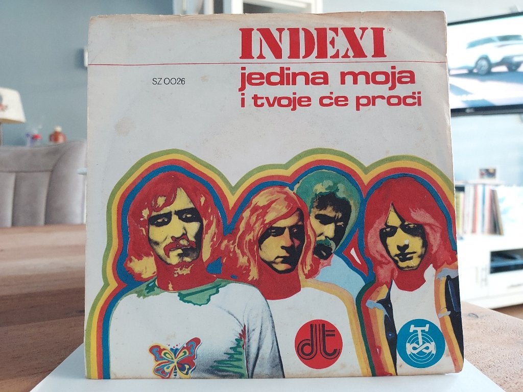 7" Single Indexi - Jedina Moja / I Tvoje Će Proći, Gebruikt, 7 inch, Ophalen of Verzenden, Pop