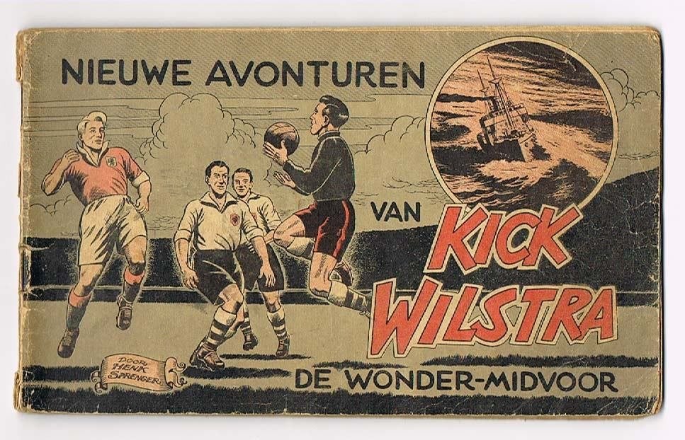 Nieuwe Avonturen van Kick Wilstra - De wonder - midvoor, Boeken, Eén stripboek, Ophalen of Verzenden, Gelezen