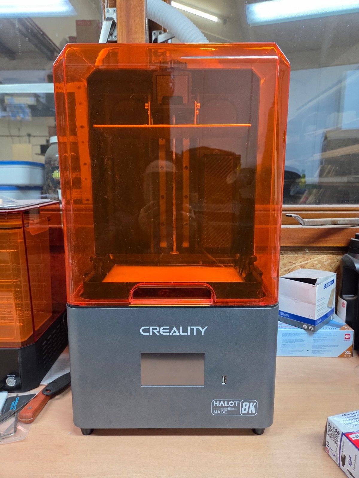 Creality Halot Play SLA printer met wash&cure station, Computers en Software, 3D Printers, Ophalen of Verzenden