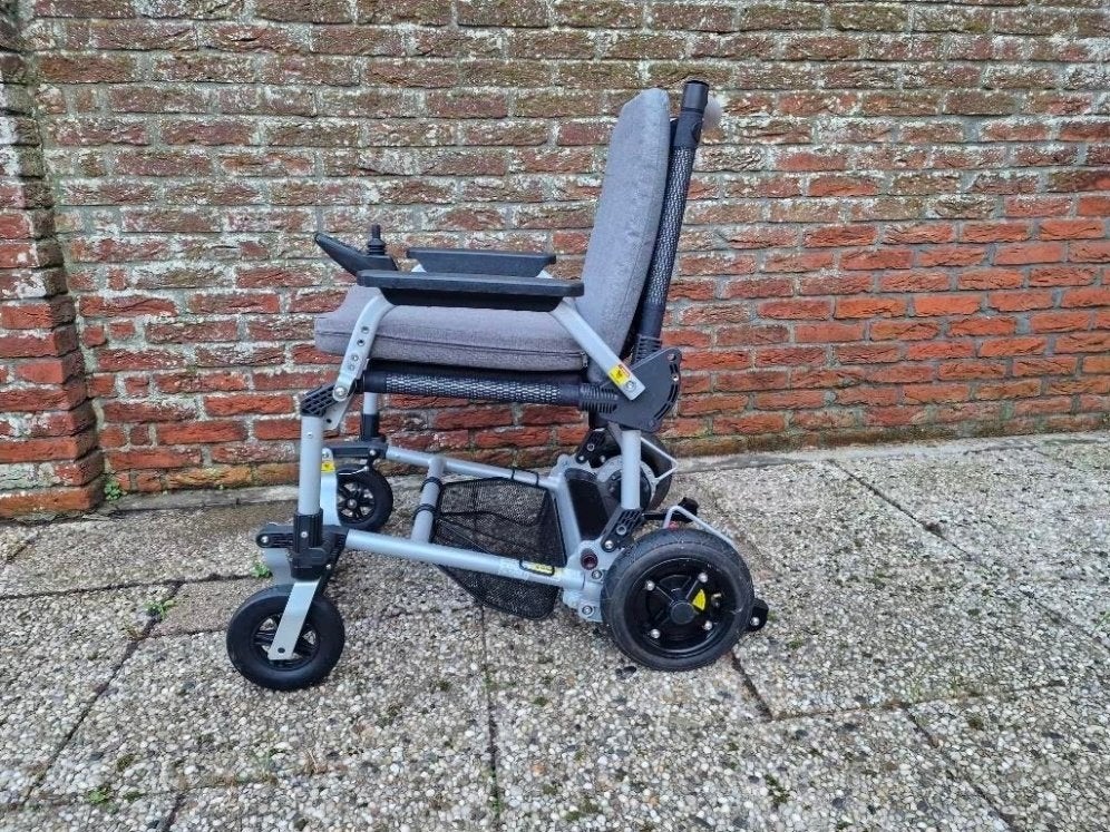 Elektrische rolstoel e-Ability SplitRider, Ophalen, Inklapbaar, Zo goed als nieuw, Elektrische rolstoel