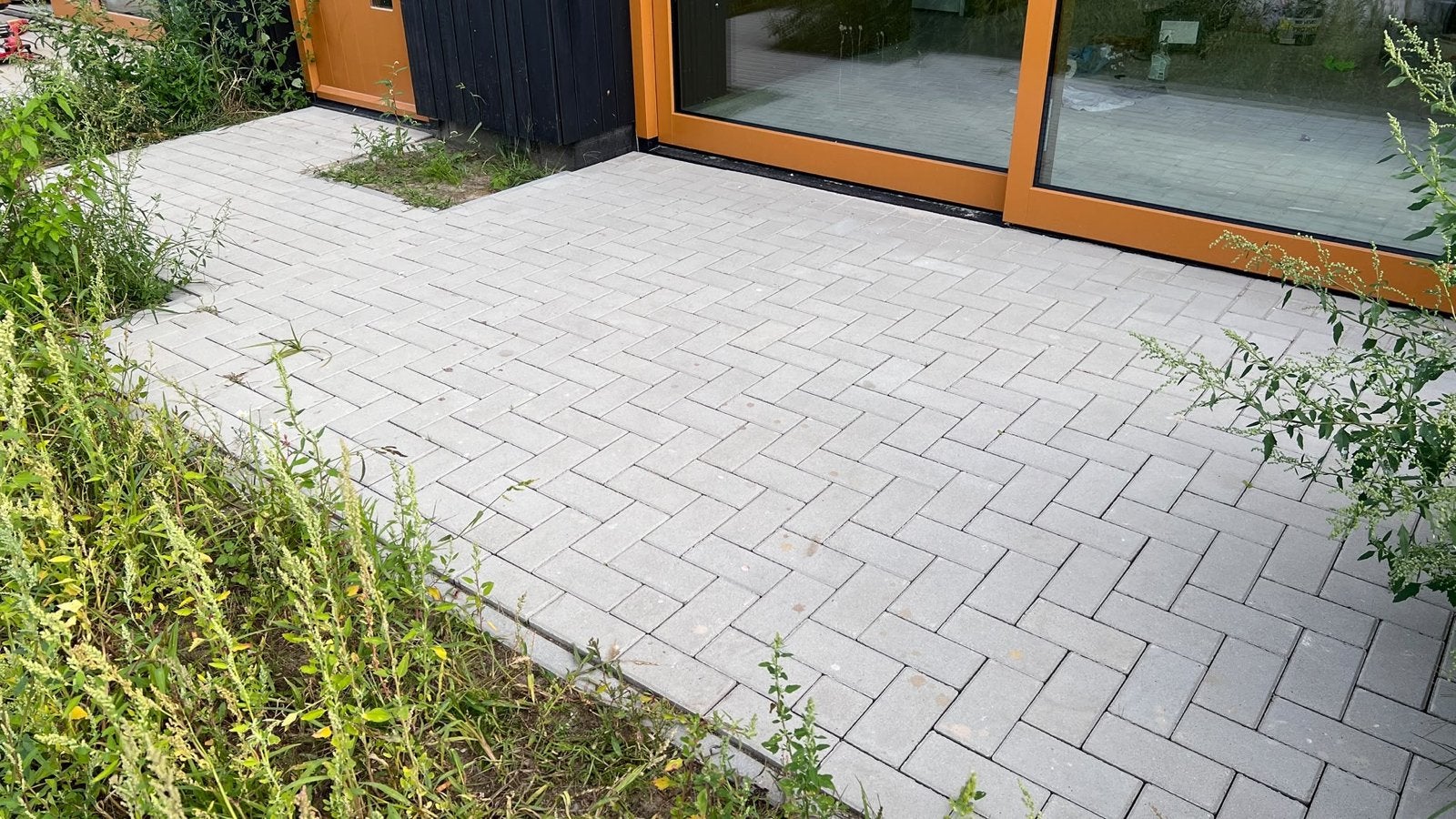 Nieuwe betonnen klinkers voor terras of pad, Ophalen, Klinkers, Nieuw, 10 m² of meer