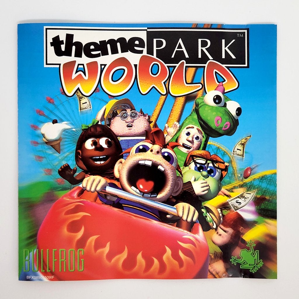 Theme Park World - PC CD-ROM Windows 95/98 - Bullfrog, Spelcomputers en Games, Games | Pc, Gebruikt, Verzenden, 1 speler, Nvt
