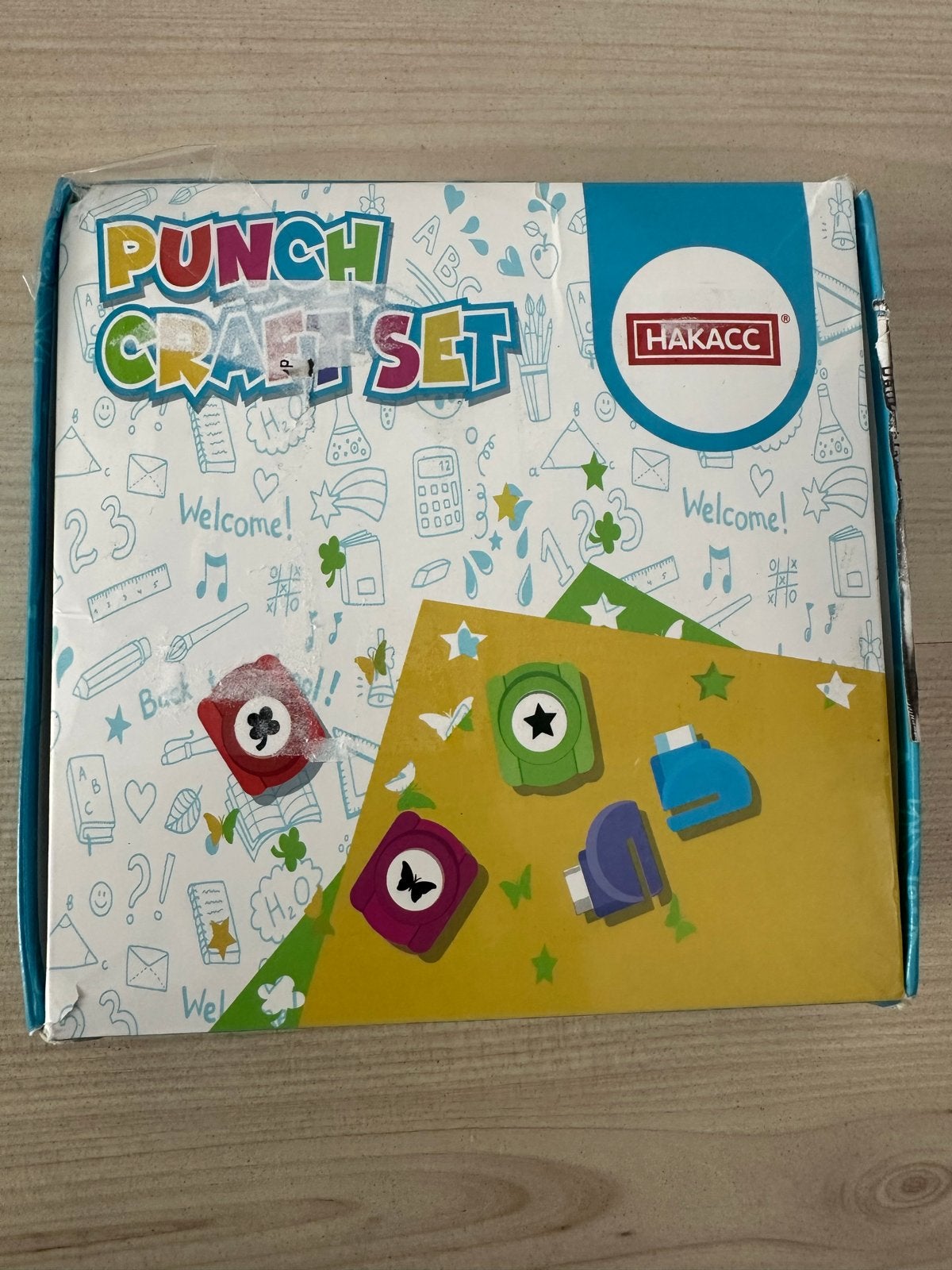 Punch Craft Set - 20 stuks - HAKACC, Overige thema's, Nieuw, Meerkleurig, Ophalen of Verzenden