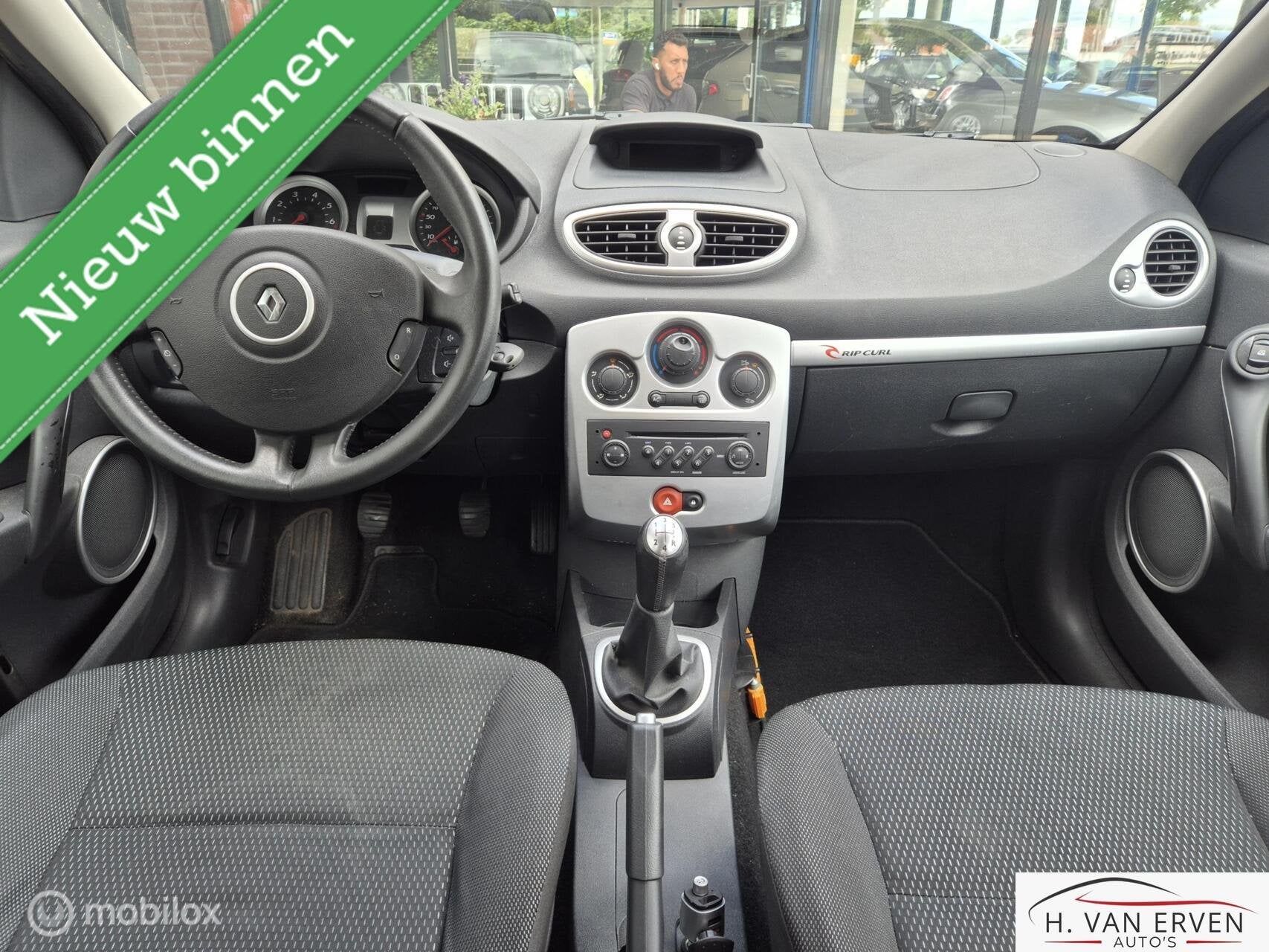 Renault Clio 1.2-16V Rip Curl AIRCO CRUISE 16" NAP, Auto's, Voorwielaandrijving, 535 kg, Startonderbreker, 4 cilinders