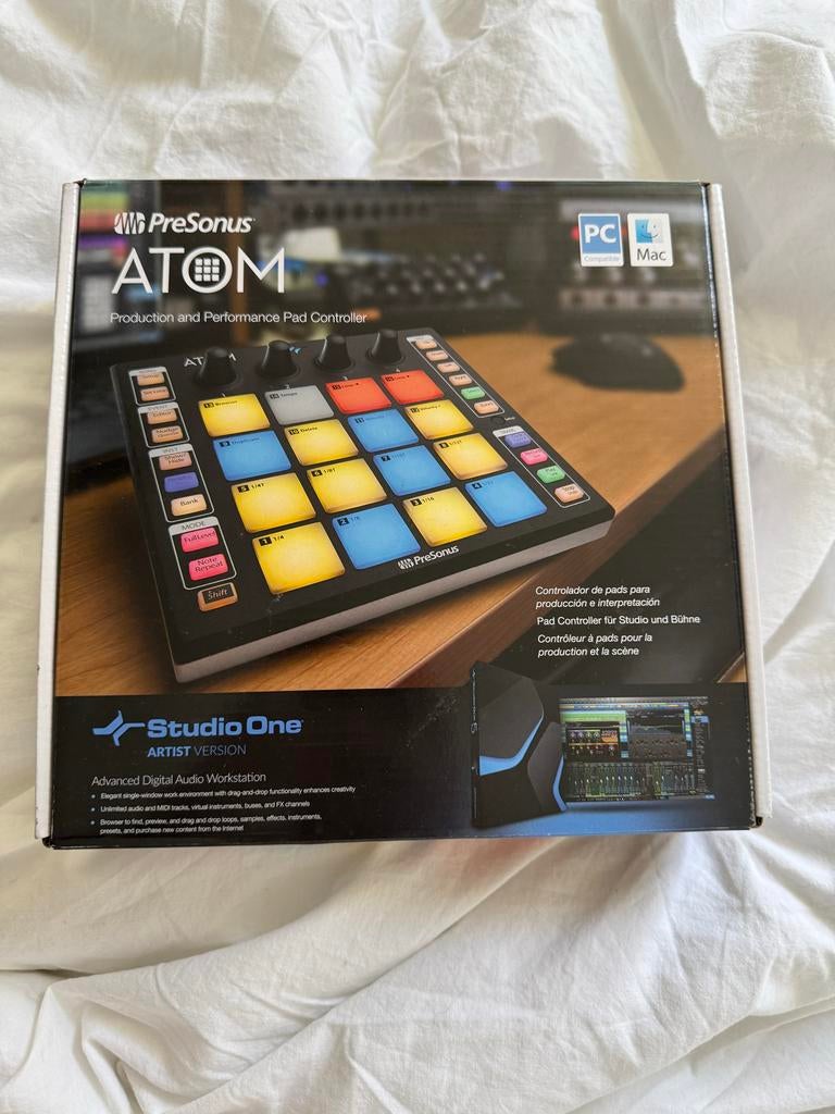 PreSonus ATOM Productie & Performance Pad Controller, Ophalen of Verzenden, Nieuw, Overige merken