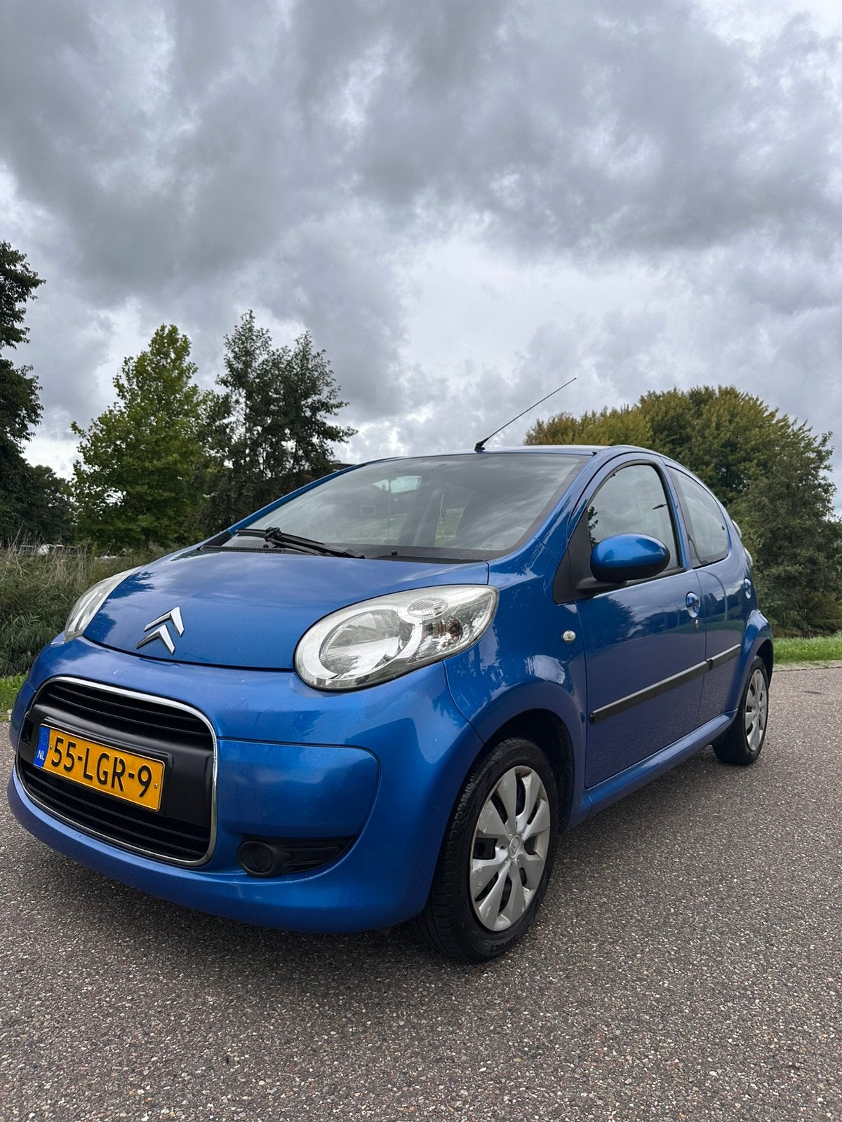 Citroën C1 5-deurs blauw | Nieuwe APK | NAP | Nette staat, Auto's, Voorwielaandrijving, C1, 68 pk, Origineel Nederlands