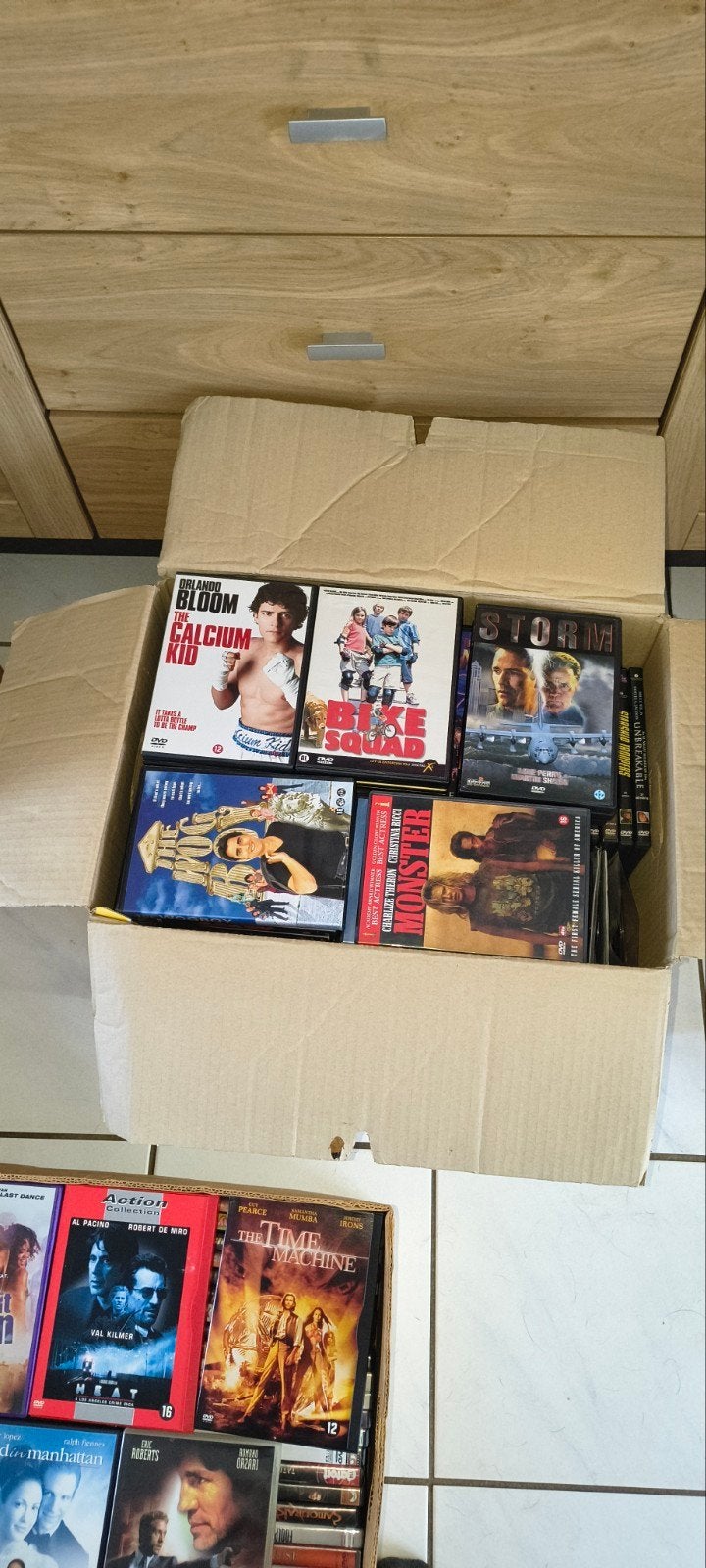 Partij dvds, Alle leeftijden, Ophalen, Zo goed als nieuw