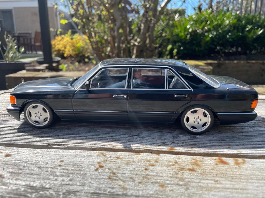 Mercedes-Benz S-Klasse (1979-1990) W126 1:18 - verlaagd !!, Hobby en Vrije tijd, Modelauto's | 1:18, Gebruikt, Auto, Overige merken