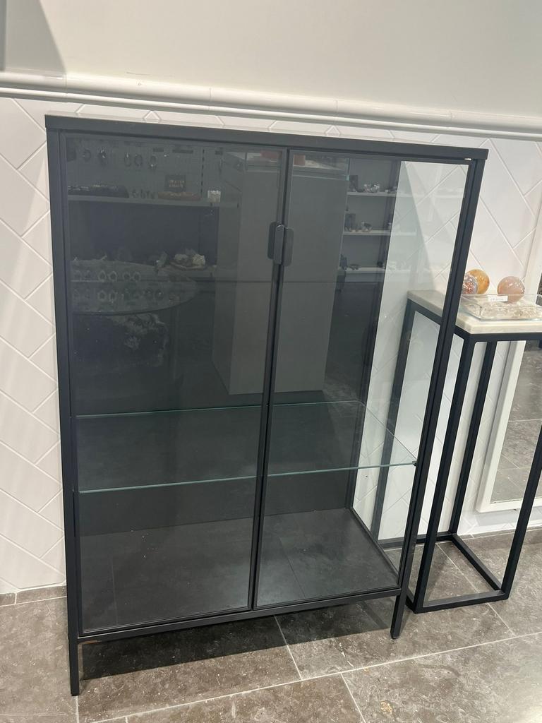 Metalen vitrinekast, Ophalen, Gebruikt, 25 tot 50 cm, 50 tot 100 cm