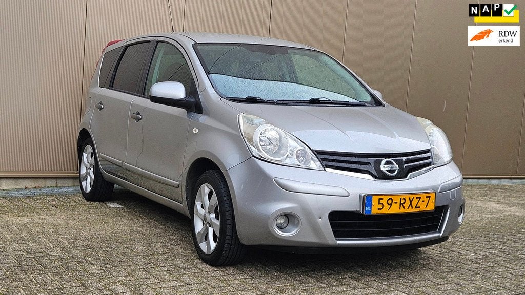 Nissan Note 1.6 Life + vele opties, Auto's, Nissan, Bedrijf, Te koop, Note, ABS, Airbags, Airconditioning, Automatische klimaatregeling