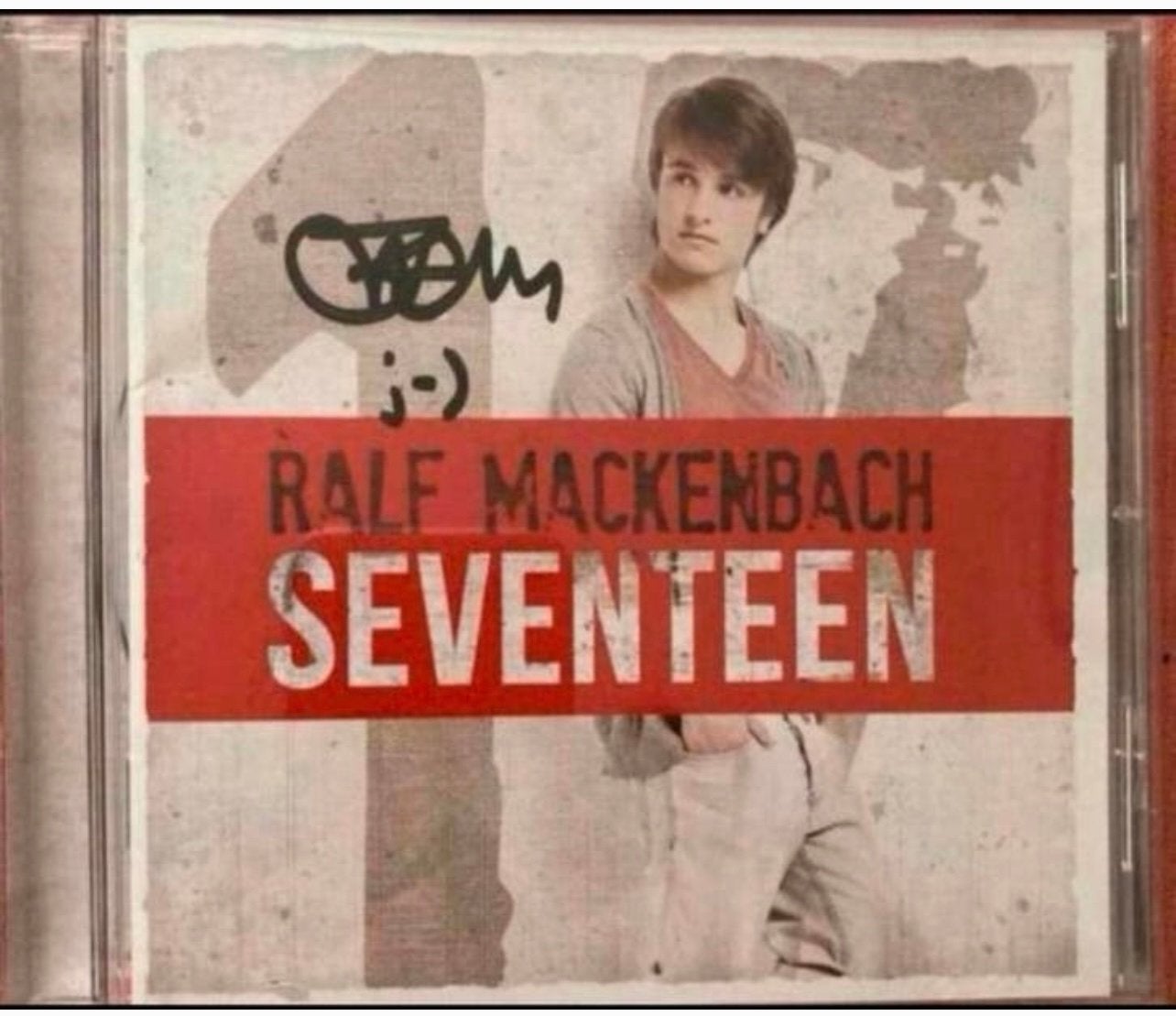 Ralf Mackenbach Seventeen Cd Met handtekening, Ophalen of Verzenden, Gebruikt