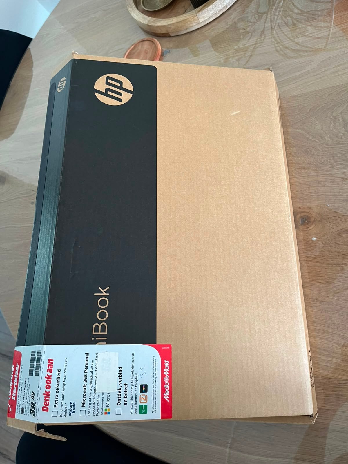 Nieuwe Hp omnibook 5 laptop 16bc1851nd zilvergrijs, Ophalen, Met videokaart, Qwerty, Zo goed als nieuw