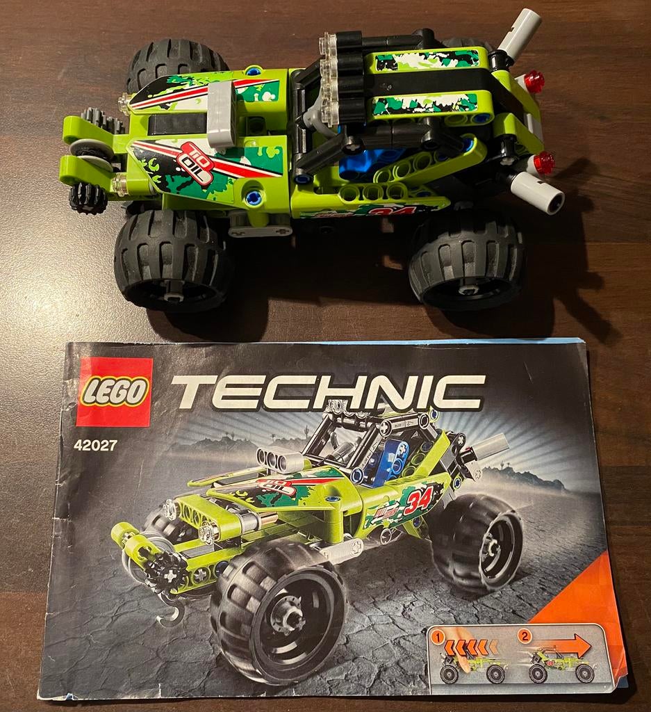 LEGO Technic Woestijnracer - 42027, Ophalen of Verzenden, Zo goed als nieuw, Complete set, Lego