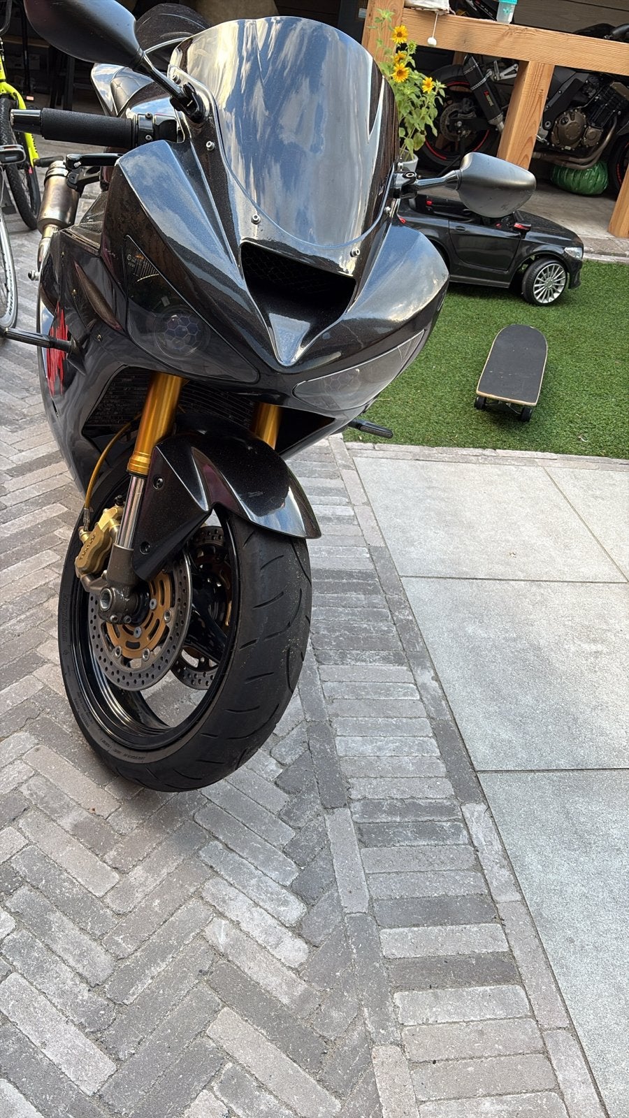 Kawasaki Ninja ZX-6R - Sportieve motorfiets, Sportuitlaat, 4 cilinders, Motorrijbewijs A, Gebruikt