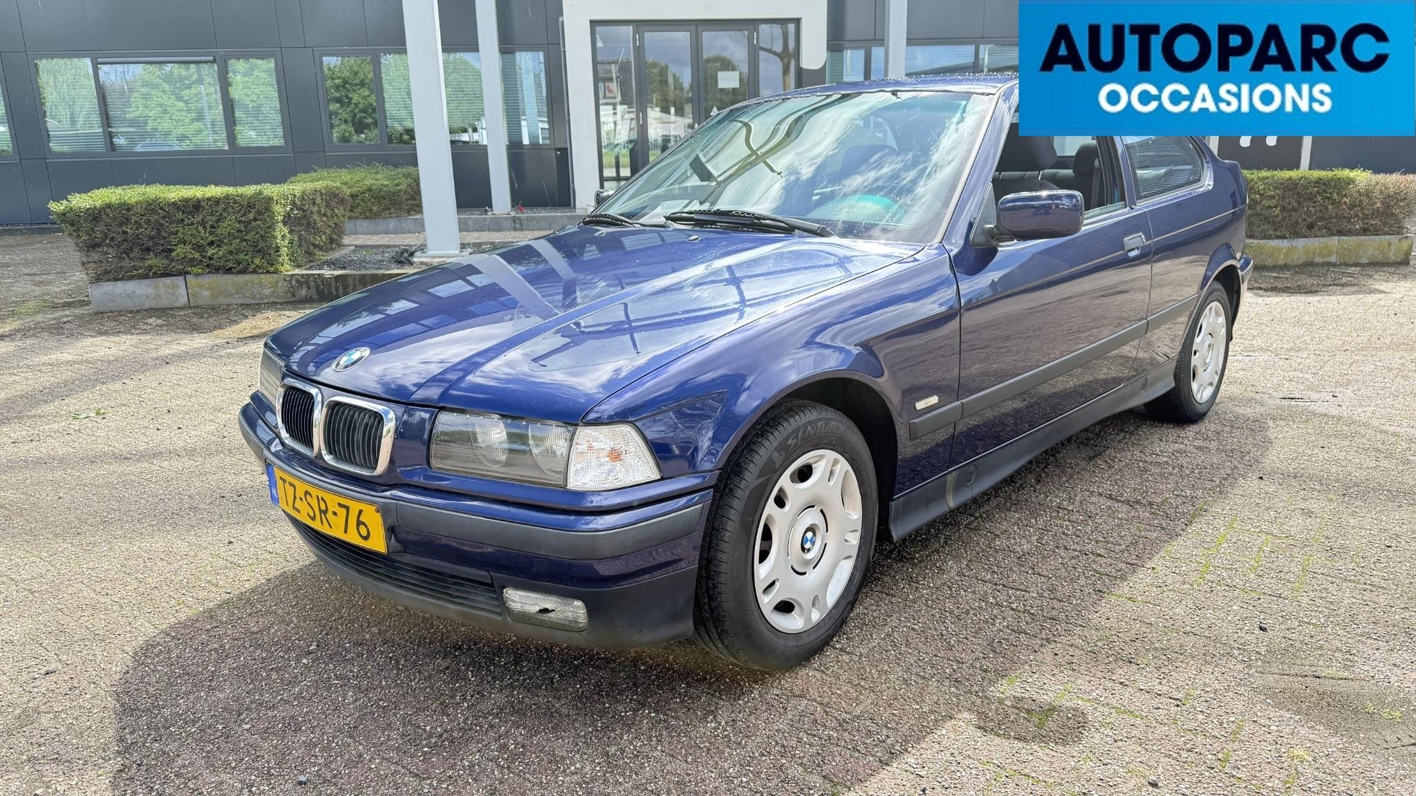 BMW 3-serie Compact 316i Executive AUTOMAAT, AIRCO, 186.199, Auto's, BMW, 1596 cc, Gebruikt, 4 cilinders, Blauw