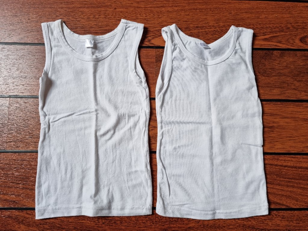 Set 2 stuks hemden maat 92, Kinderen en Baby's, Ophalen of Verzenden, Gebruikt, Jongen, Nacht- of Onderkleding