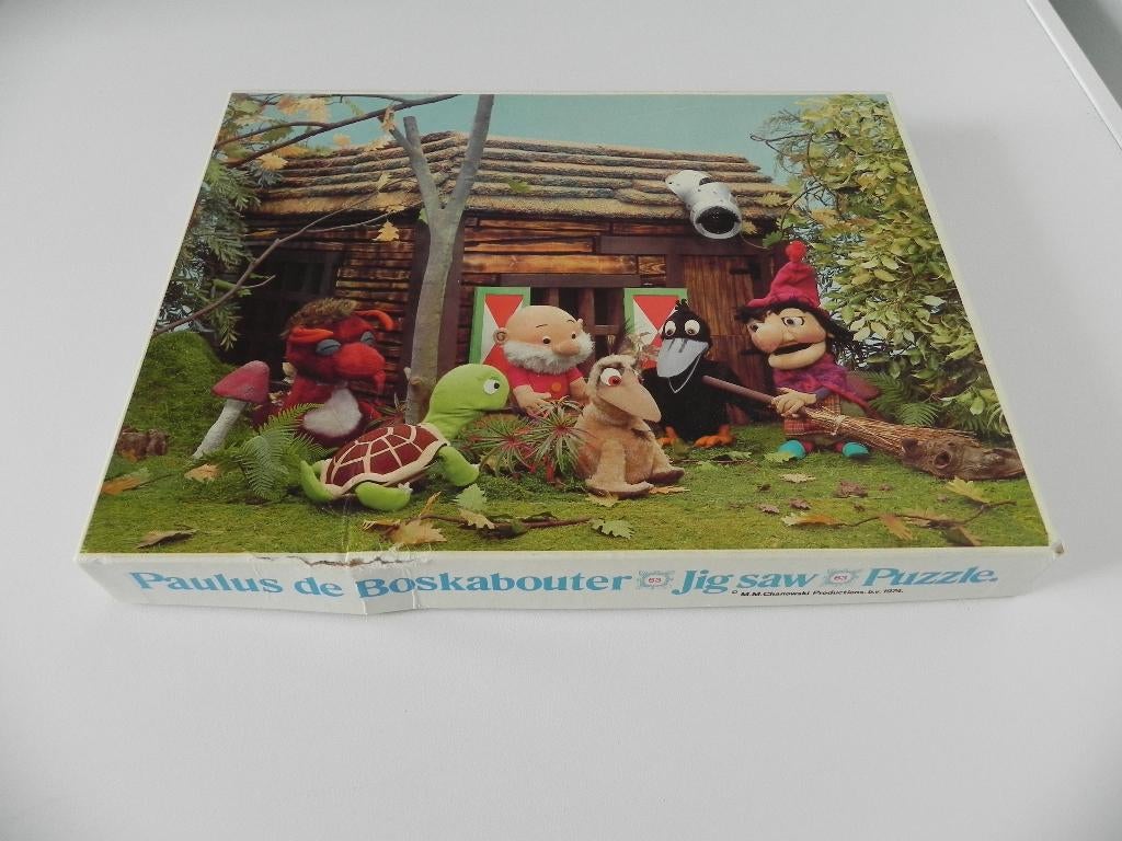 Paulus de Boskabouter bij het huis van Eucalypta puzzel, Ophalen, Minder dan 500 stukjes, Gebruikt, Legpuzzel