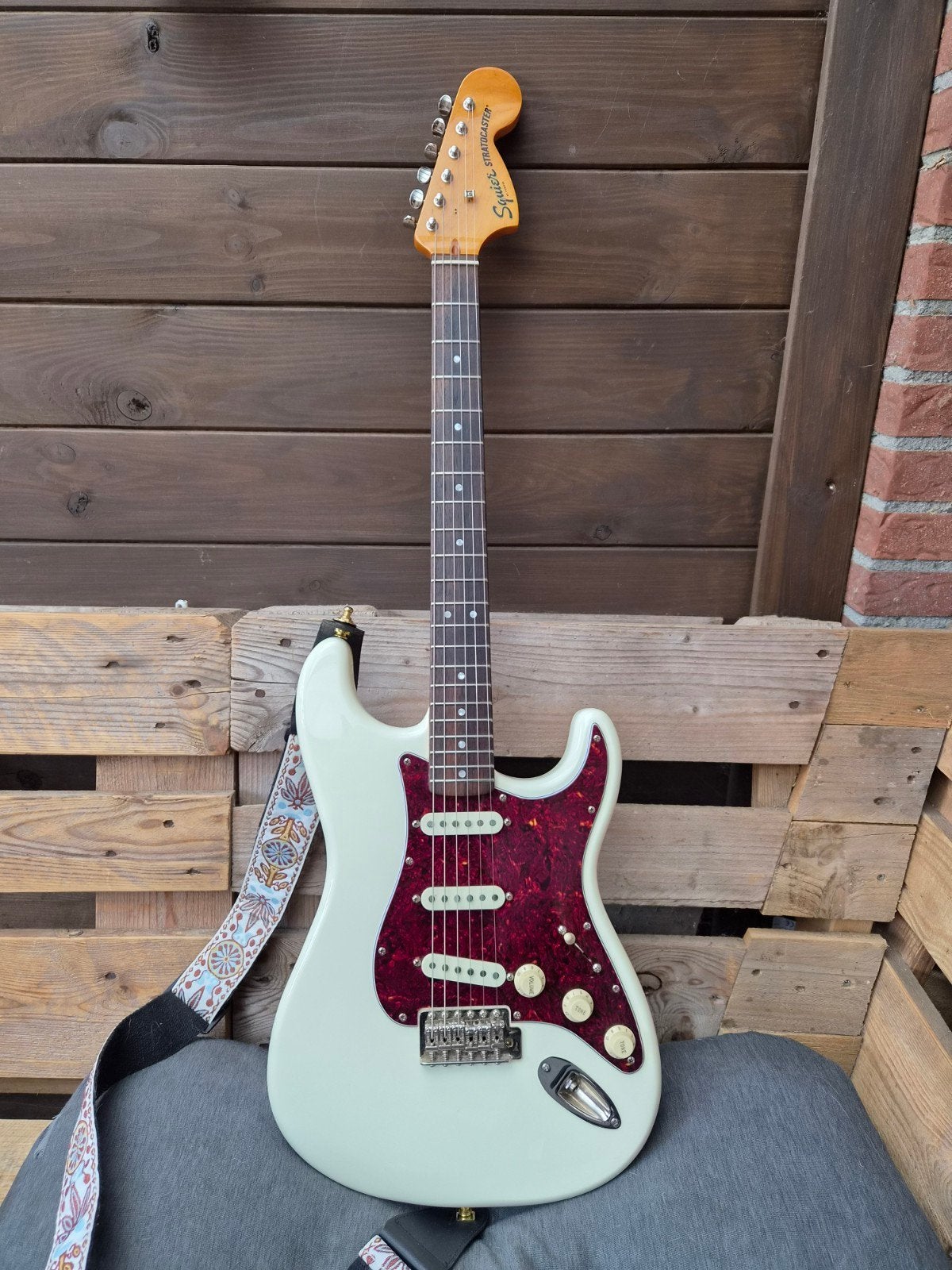 squier classic vibe 70 met Fender elementen, Ophalen, Zo goed als nieuw, Solid body, Fender