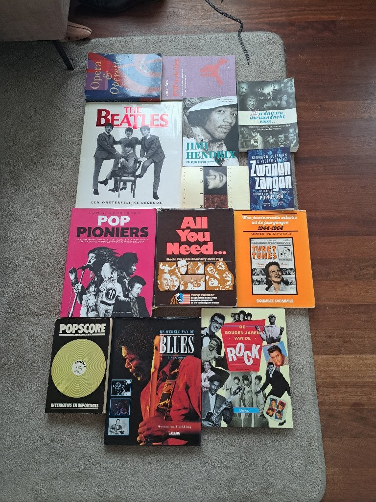 Diverse boeken over popmuziek en andere muziek, Boeken, Ophalen of Verzenden, Artiest