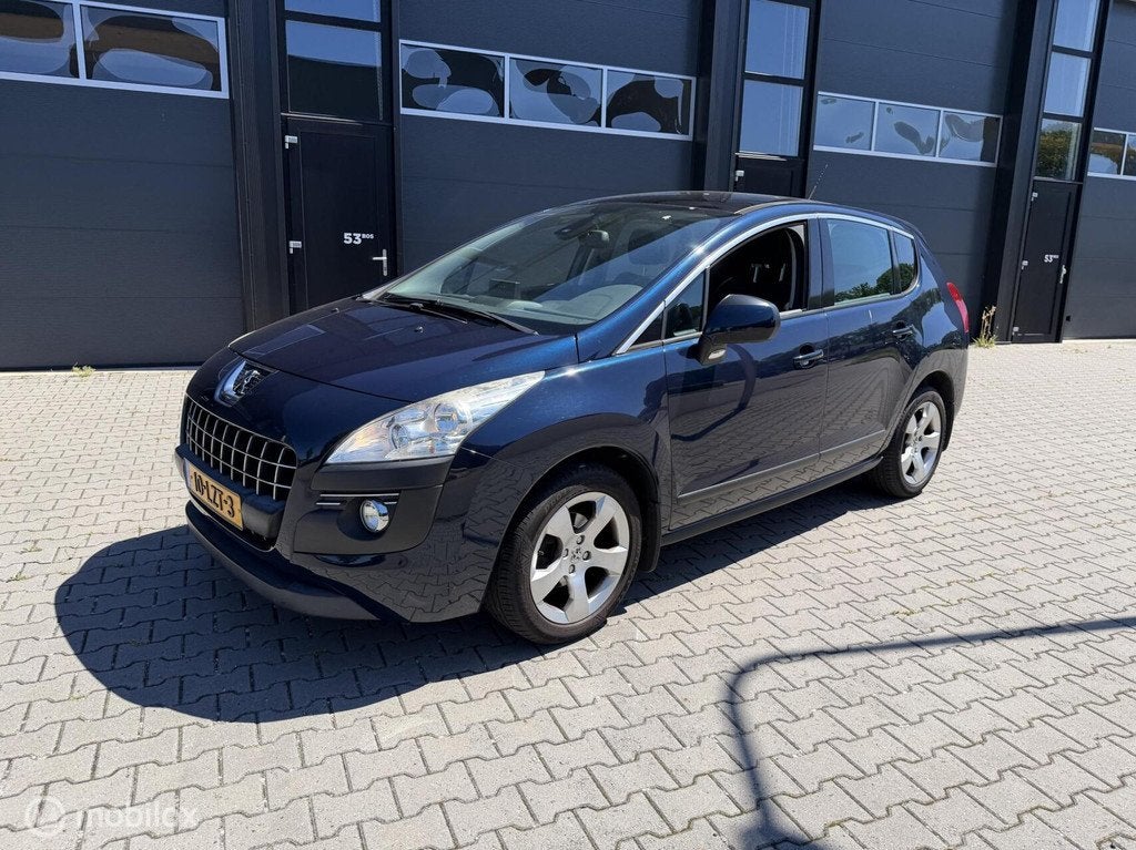 Peugeot 3008 1.6 VTi ST glazen dak, Auto's, Voorwielaandrijving, Gebruikt, Blauw, Handgeschakeld