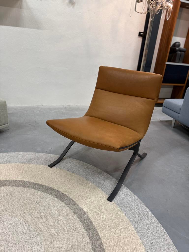 Nieuw Eyye Juno Fauteuil Loxton leer Cave Design stoel, Huis en Inrichting, Fauteuils, Nieuw, Design on Stock, 50 tot 75 cm, Leer