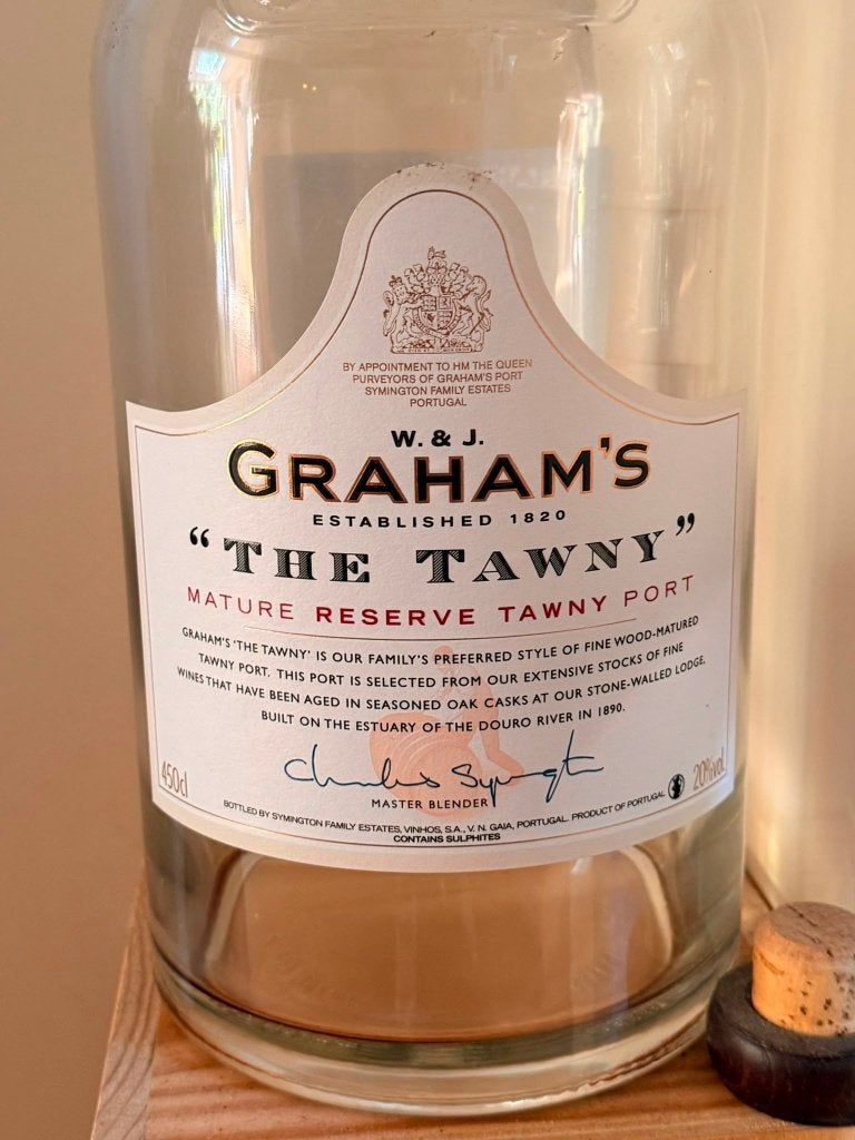 Graham’s “The Tawny” Port fles 450cl, Ophalen of Verzenden, Gebruikt, Spanje, Port