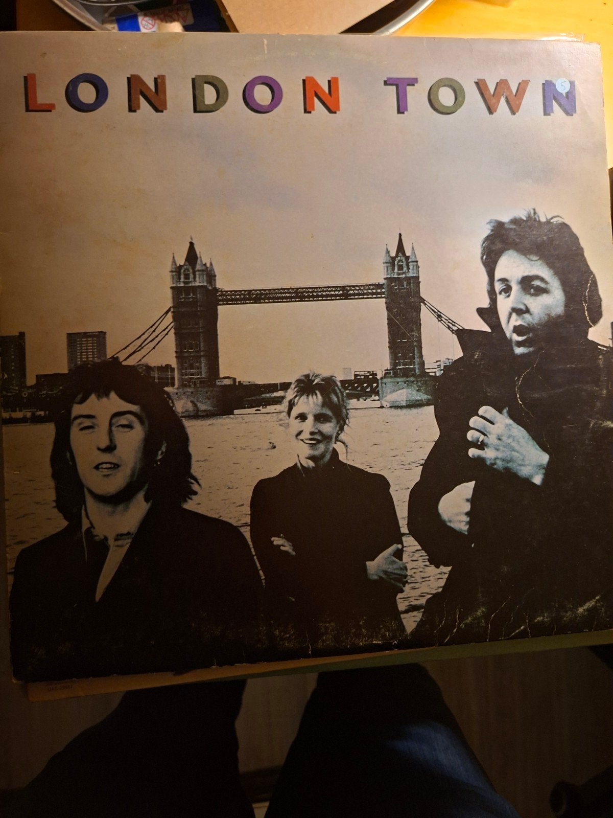 Wings - London Town LP (1978), LP, Gebruikt, Pop, Ophalen of Verzenden