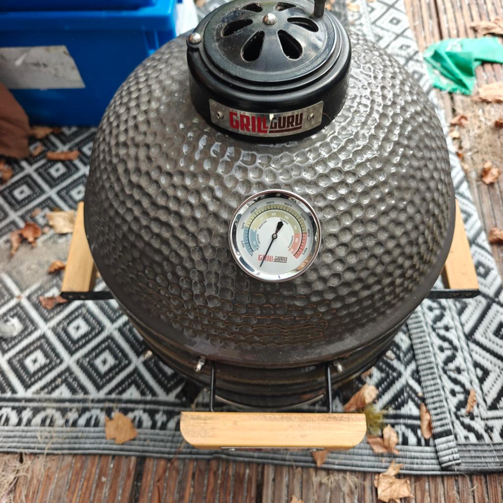 Zelden gebruikte Grill Guru compact incl accesoires, Ophalen of Verzenden, Gebruikt, Met accessoires