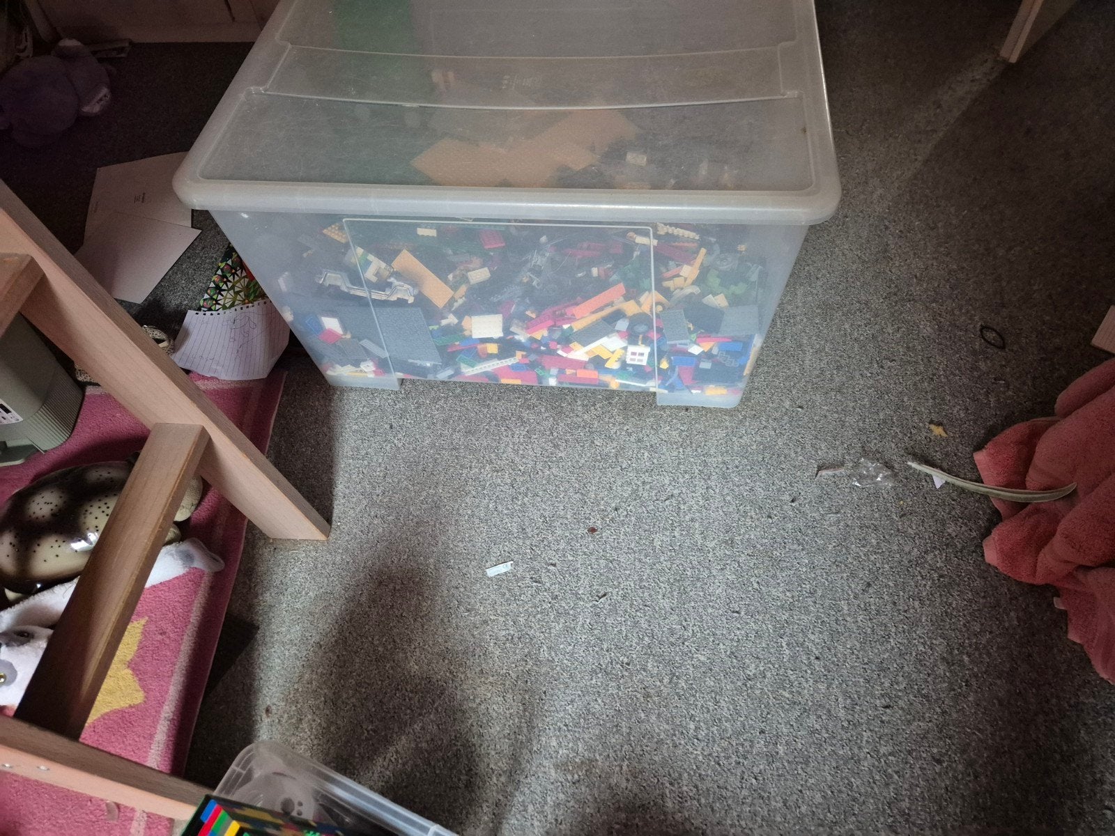 Grote partij diverse Lego stenen en grondplaten, Gebruikt, Inclusief extra onderdelen, Lego, Ophalen of Verzenden