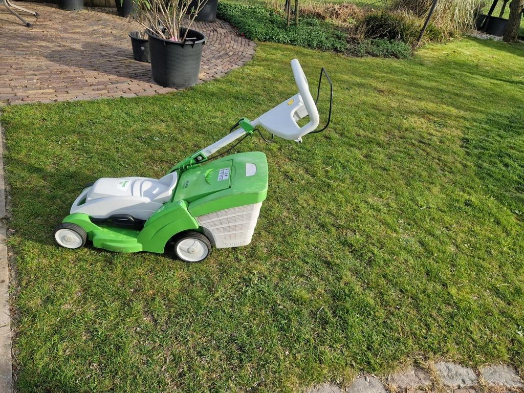 Elektrische grasmaaier, Ophalen of Verzenden, Gebruikt