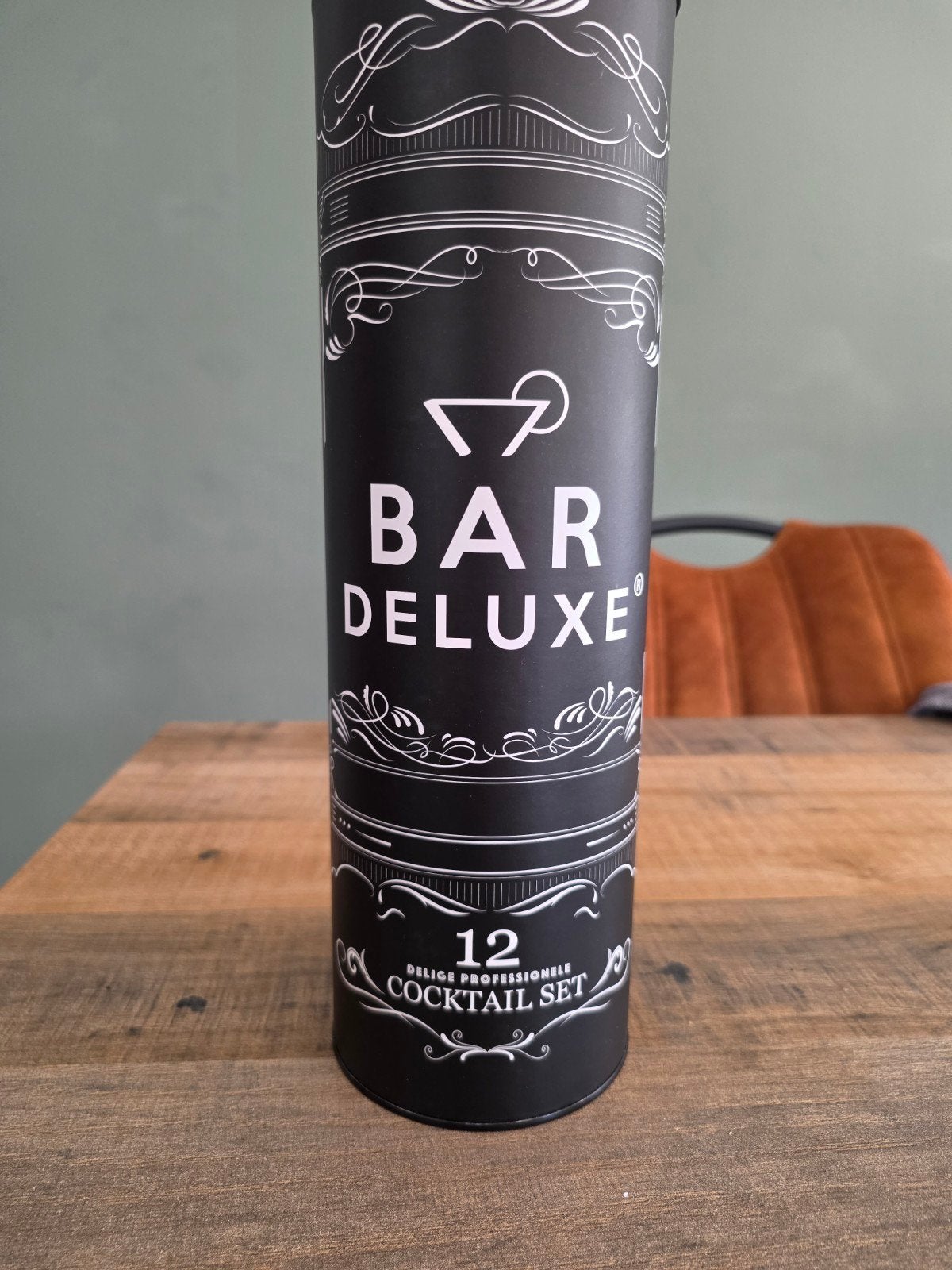 Bar Deluxe 12-delige Professionele Cocktail Set, Ophalen, Overige typen, Nieuw, Zwart