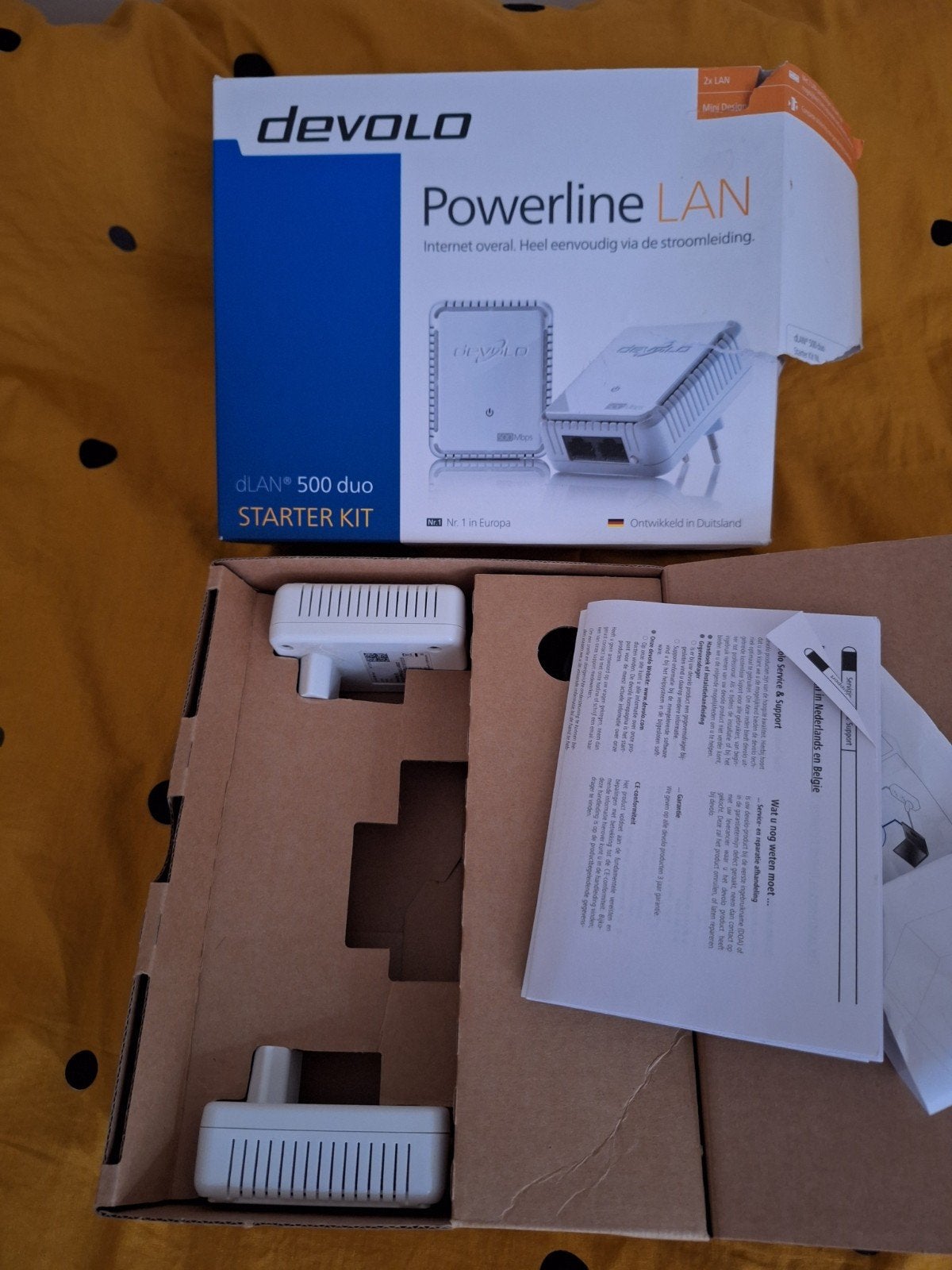 Devolo dLAN 500 duo Starter Kit, Ophalen of Verzenden