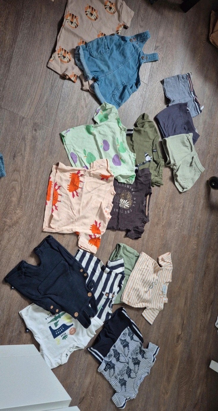 Zomer kledingbundel maat 62 - Jongenskleding pakket, Kinderen en Baby's, Babykleding | Maat 62, Ophalen of Verzenden, Gebruikt
