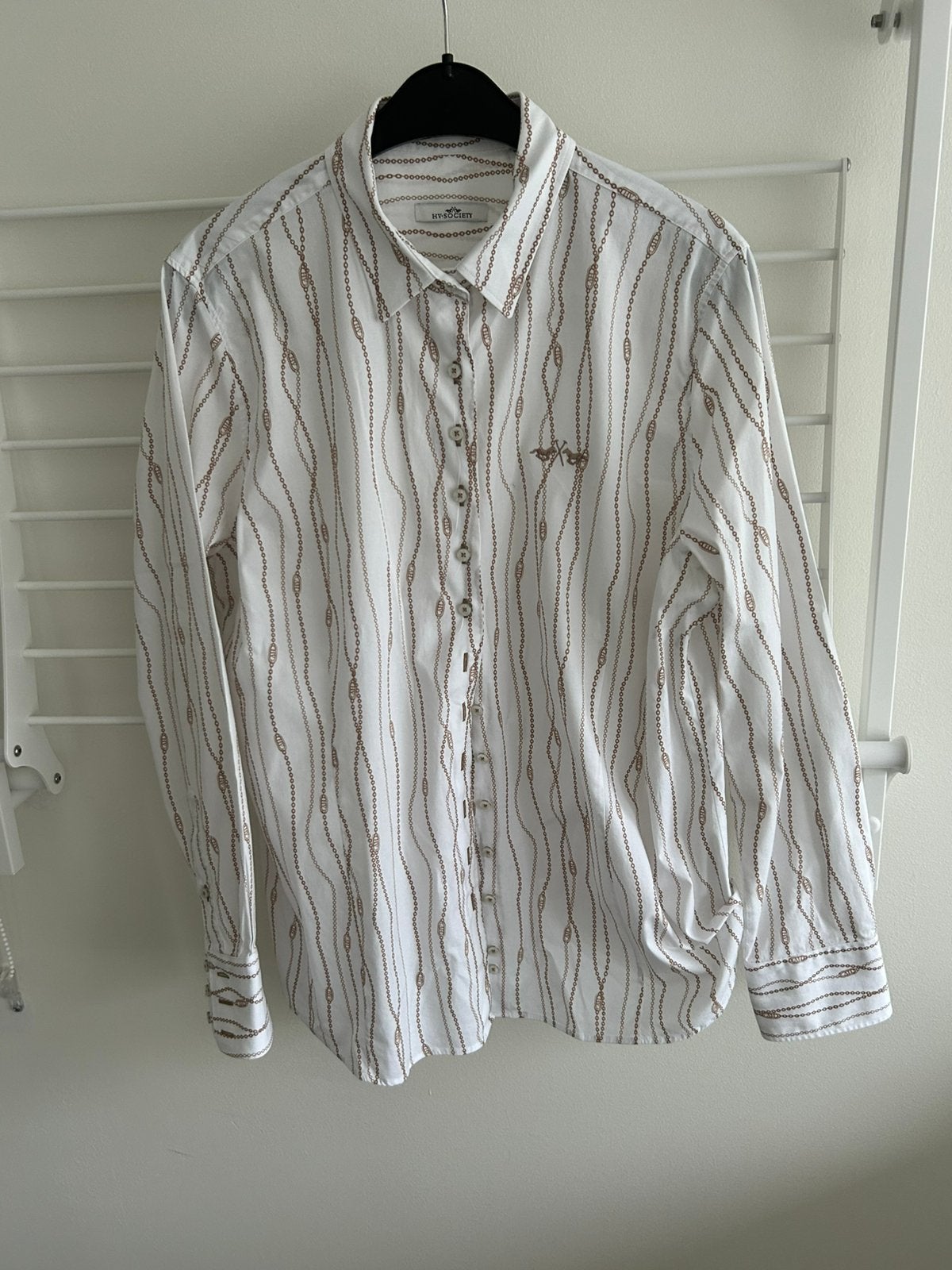 Blouse van HV Society, Ophalen of Verzenden, Zo goed als nieuw, Maat 42/44 (L), Wit
