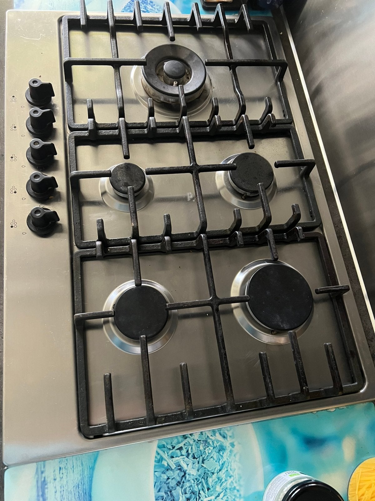Gasplaat 73x51 inbouw ikea, Witgoed en Apparatuur, Ophalen, Gebruikt, Minder dan 85 cm, Inbouw