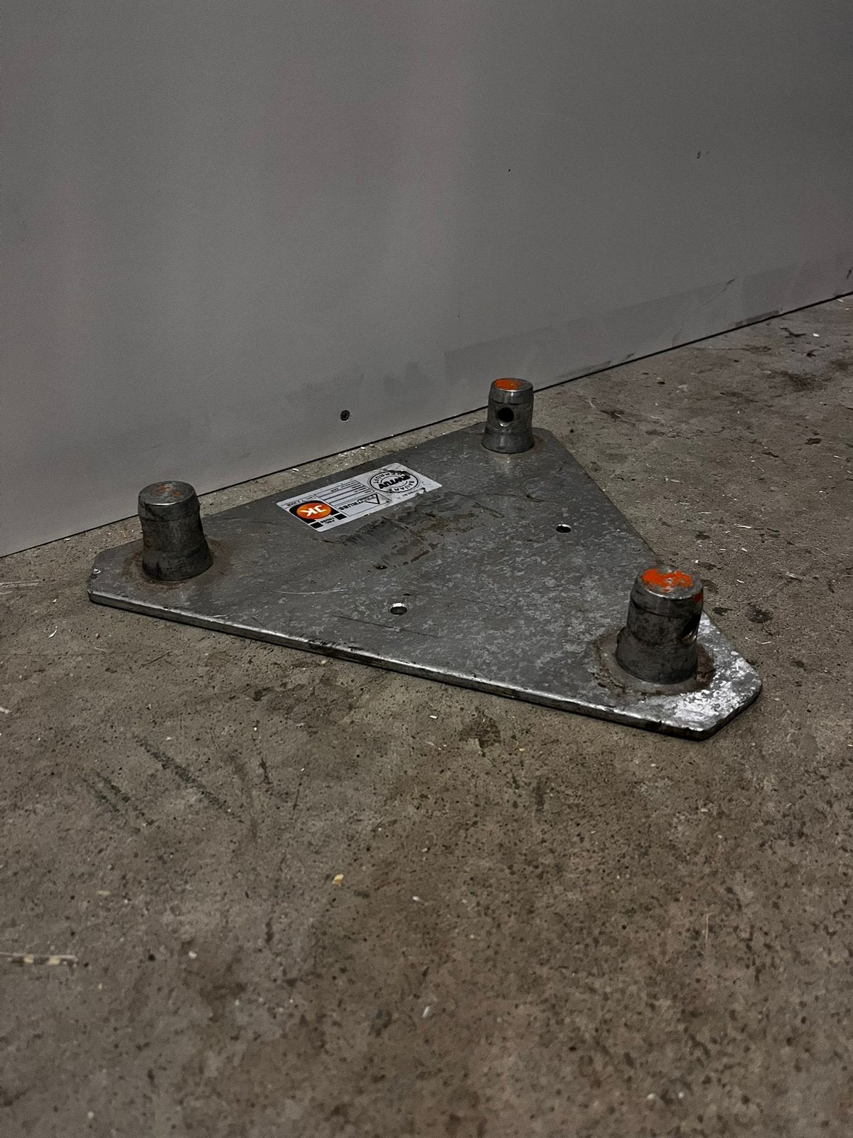4x ProTruss Pro33 Baseplate Male, Gebruikt, Onbekend, Ophalen of Verzenden, Onbekend
