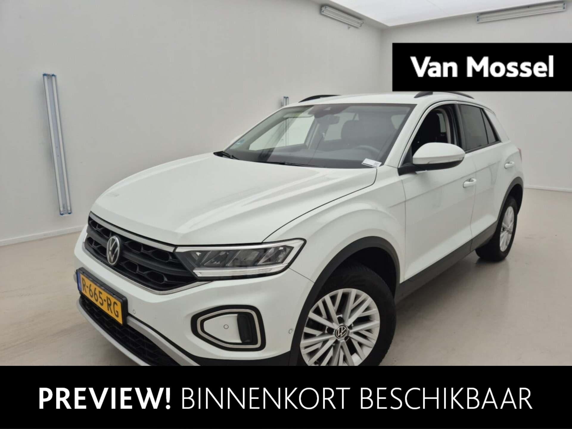 Volkswagen T-Roc 1.0 TSI Life 110 PK| Origineel Nederlands |, Voorwielaandrijving, 12 maanden, Stof, Gebruikt