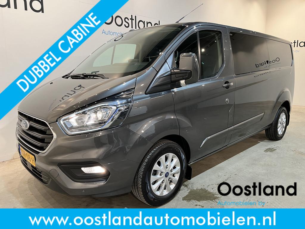 Ford Transit Custom 2.0 TDCI L2H1 Limited 130 PK DC 6 pers /, Voorwielaandrijving, 4 cilinders, Met garantie (alle), Origineel Nederlands