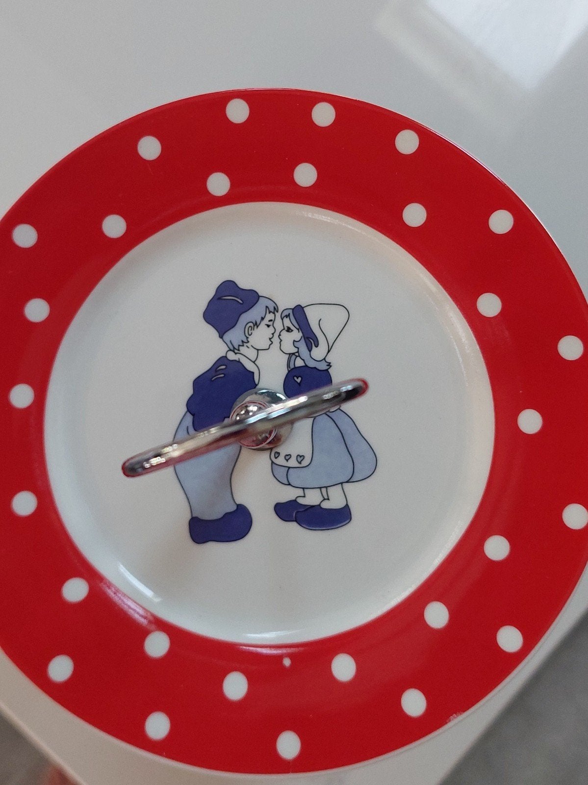 Holland Polkadot Etagère - Delfts Blauw Stijl, Huis en Inrichting, Woonaccessoires | Etagères, Nieuw, Ophalen of Verzenden