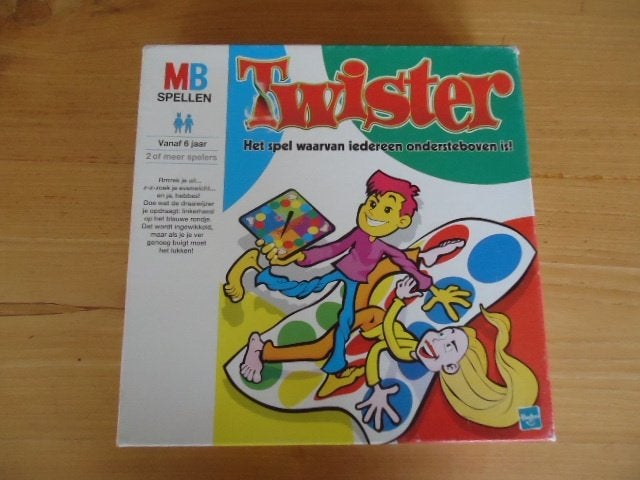 Twister, Een of twee spelers, Ophalen of Verzenden, Gebruikt